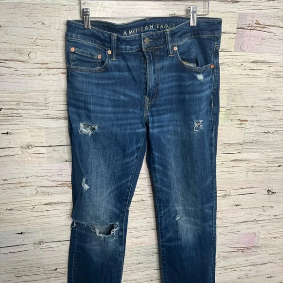 American eagle  slim jeans size 32 - Picture 3 of 9
